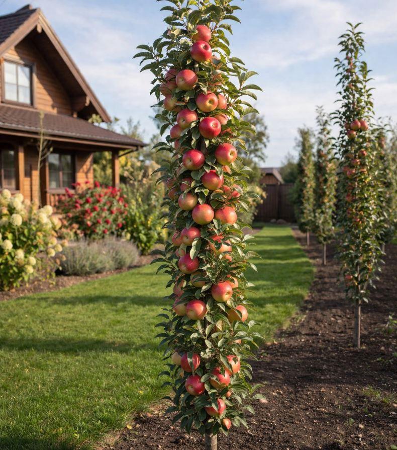Фото Яблоня колоновидная «Конференция»