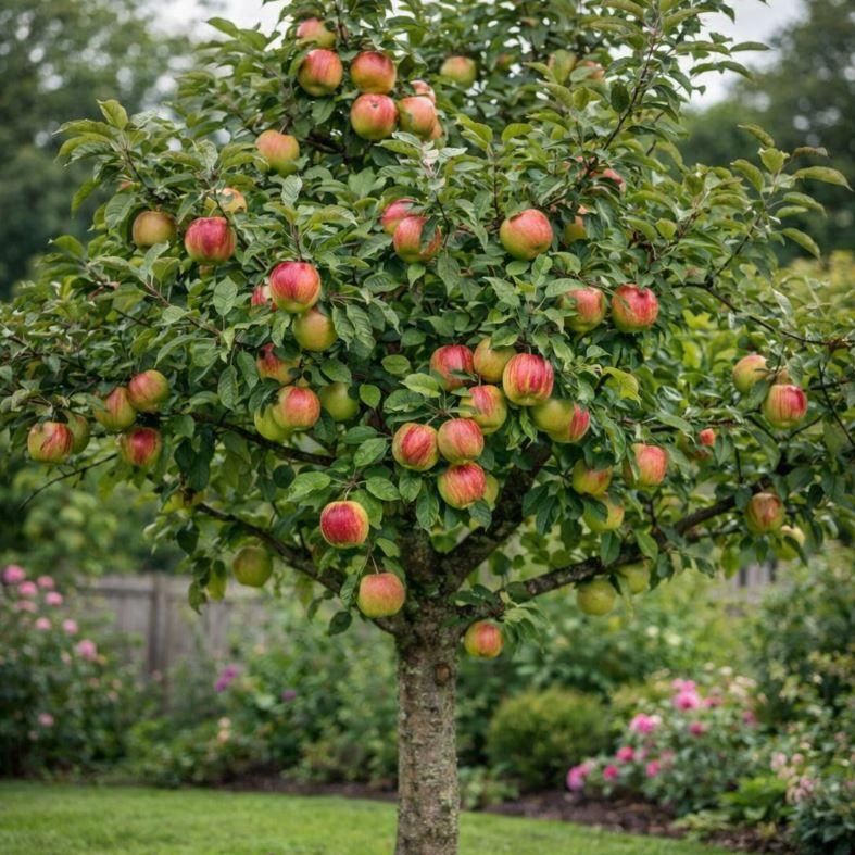 Фото Яблоня «Коричное полосатое»