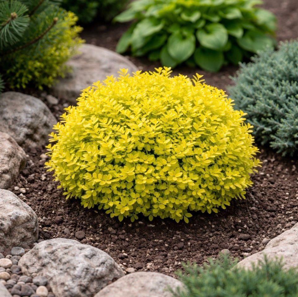 Фото Барбарис Тунберга «Golden Nugget»