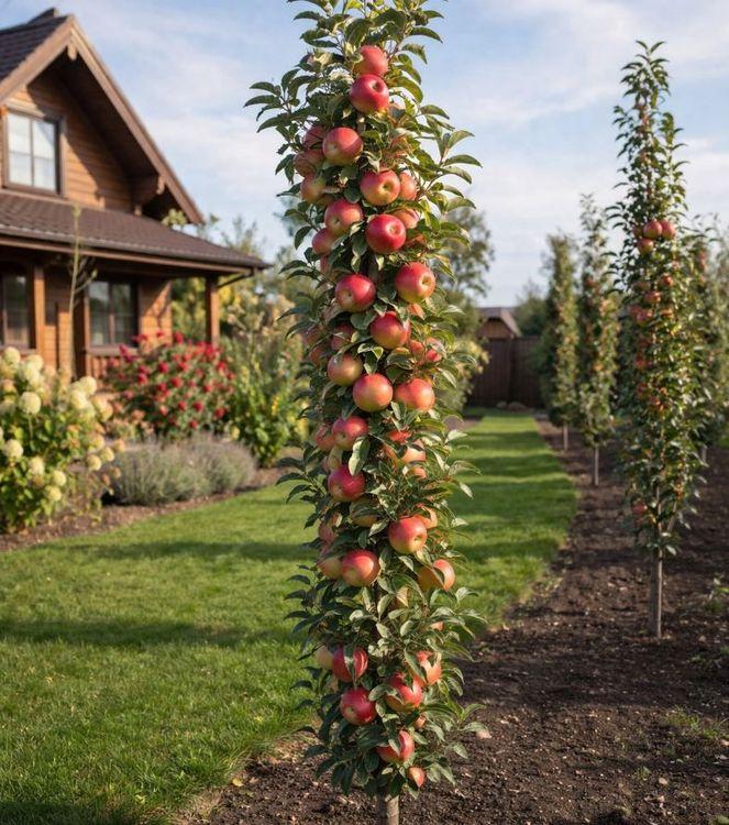 Фото Яблоня колоновидная «Конференция»