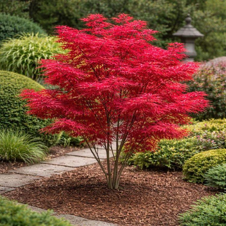 Фото Клён дланевидный «Pixie»